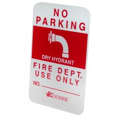 6998 - REFLECTIVE DRY HYDRANT SIGN